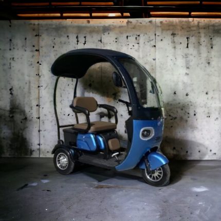 Триместна Електрическа Триколка MaxMotors X3 1500W - BLUE