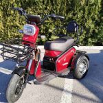 Двуместна Електрическа Триколка MaxMotors Pudding 1800W Red