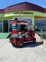 Електрическа четириколка с соларен панел CARGO LUX SOLAR PLUS 1500W/60V - RED - Image 3