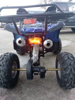 Бензиново ATV/АТВ 125cc Tourist BLUE MaXmotors - Image 6