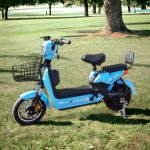 Електрически скутер-велосипед MaxMotors EBZ14 500W - BLUE - Image 2