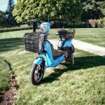 Електрически скутер-велосипед MaxMotors EBZ14 500W - BLUE