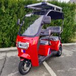 ЕЛЕКТРИЧЕСКА ТРИКОЛКА С СОЛАР 2000W MAXMOTORS + USB И РАДИО