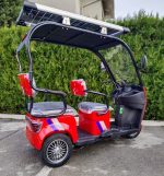 ЕЛЕКТРИЧЕСКА ТРИКОЛКА С СОЛАР 2000W MAXMOTORS + USB И РАДИО - Image 5