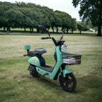 Електрически скутер с педали 2023 MaxMotors 500W/48V/12Ah - GREEN