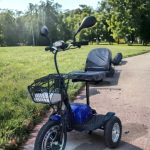MaXmotors Електрически скутер триколка 500w A2 Blue ALLROAD