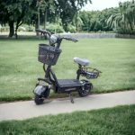 Електрически Скутер MaXmotors Мини Дизайн 350W Мотор Electric Scooter MINI