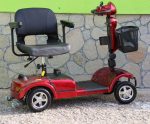 Инвалидна електрическа четириколка Maxmotors 350W - Image 5