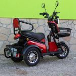 Двуместна електрическа триколка MaxMotors Pudding 1800W-48V-20Ah RED - Image 2