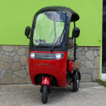 Триместна Електрическа Триколка MaxMotors X3 1800W - RED - Image 2