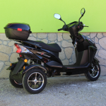 ЕЛЕКТРИЧЕСКА ТРИКОЛКА-СКУТЕР MAX SPORT 1500W BLACK - Image 4