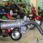 Електрически двуместен скутер – велосипед MaxMotors със 16″ гуми, 750W, 48V/20Ah GRAY - Image 7