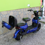 Електрически двуместен скутер – велосипед MaxMotors със 14″ гуми, 500W, 48V/15Ah - Image 6