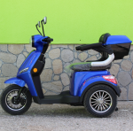 Електрическа Фамозна триколка MaXmotors 1500W - BLUE - Image 3