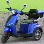Електрическа Фамозна триколка MaXmotors 1500W - BLUE