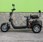 Електрическа триколка MaxMotors HARLEY 3000W DARK – топ качество - Image 3