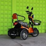 Двуместна Електрическа Триколка MaxMotors Pudding 1800W Orange - Image 3