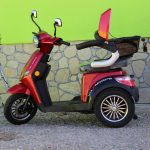 Електрическа Фамозна триколка MaXmotors FM1 1500W - RED - Image 4