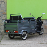 Електрическа триместна товарна триколка MaxiGo Pro, Gray, 2000W, с възможност за… - Image 8