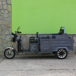 Електрическа триместна товарна триколка MaxiGo Pro, Gray, 2000W, с възможност за… - Image 3