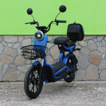 Електрически двуместен скутер – велосипед MaxMotors със 18" гуми, 750W, 48V/20Ah