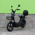 Електрически двуместен скутер – велосипед MaxMotors със 18″ гуми, 750W, 48V/20Ah