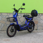 Електрически двуместен скутер – велосипед MaxMotors със 20″ гуми, 1200W, 60V/20Ah