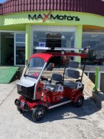 Електрическа четириколка с соларен панел CARGO LUX SOLAR PLUS 1500W/60V - RED - Image 7