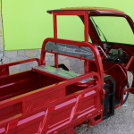 Електрическа Селскостопанска Триколка с Покрив 2000W Maxmotors RED - Image 9