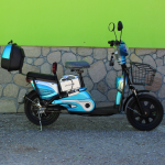 Електрически скутер-велосипед MaxMotors EBZ16 500W - BLUE - Image 2
