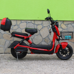 Електрически скутер с педали MaxMotors 500W/48V/15Ah – RED - Image 3