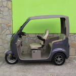 Триместна електрическа триколка Max Motors LUXURY BUS PURPLE - Image 2