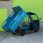 Електрическа Селскостопанска Триколка с Покрив 2000W Maxmotors - Image 4