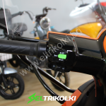 Електрическа Фамозна триколка с покрив MaXmotors FM1 1500W Orange - Image 6