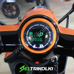 Електрическа Фамозна триколка с покрив MaXmotors FM1 1500W Orange - Image 7