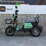 Електрическа триколка Max Motors Grand Pudding 2000W, 60V, 25Ah, Green - Image 2