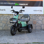 Електрическа триколка Max Motors Grand Pudding 2000W, 60V, 25Ah, Green