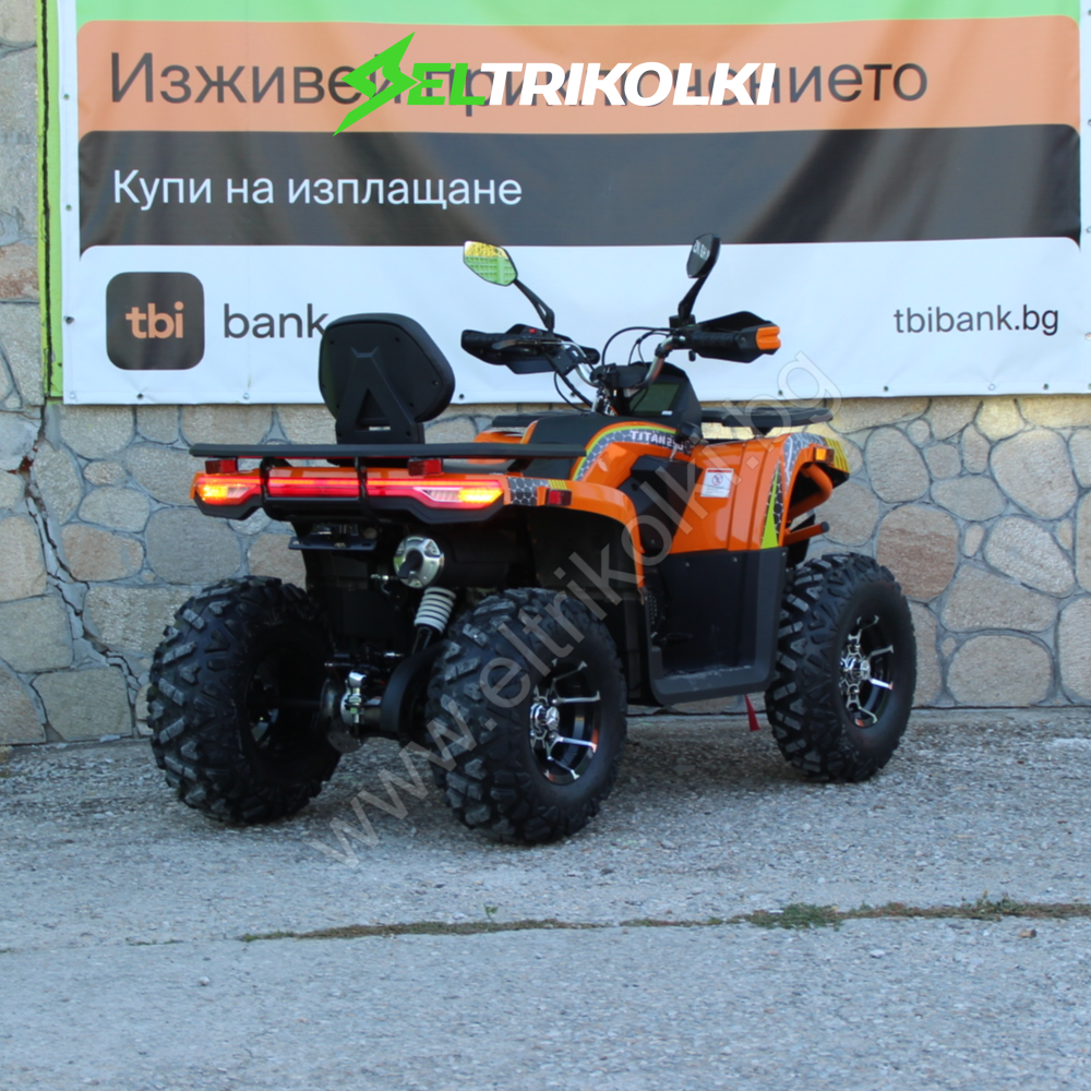 benzinovo ATV 250cc kubika avtomatik s registracia, бензиново АТВ 250 кубика автоматик с регистрация 3 Бензиново ATV MaxMotors TITAN 250cc, Автоматик, с СЕ Сертификат за рeгистрация - Image 3