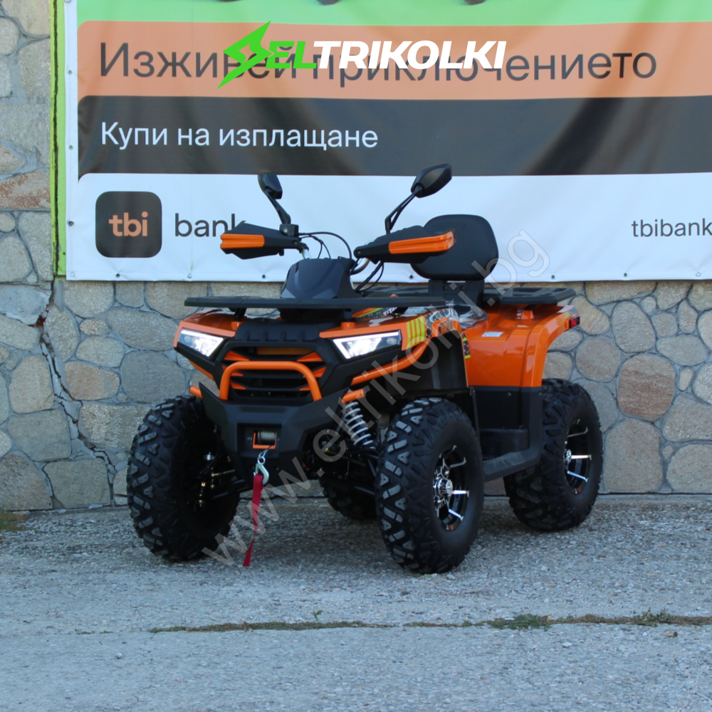 benzinovo ATV 250cc kubika avtomatik s registracia, бензиново АТВ 250 кубика автоматик с регистрация Бензиново ATV MaxMotors TITAN 250cc, Автоматик, с СЕ Сертификат за рeгистрация - Image 1